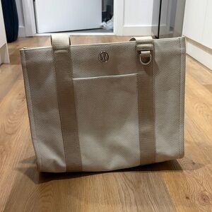 Lululemon Tan Tote Bag